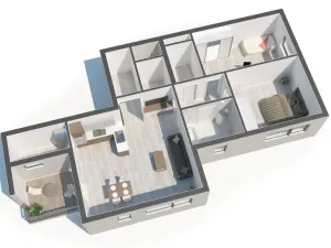 Prodej bytu 3+kk, Tábor - Čekanice, Fibichova, 94 m2