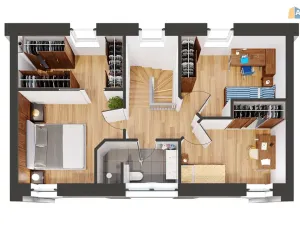 Prodej rodinného domu, Strančice, 104 m2