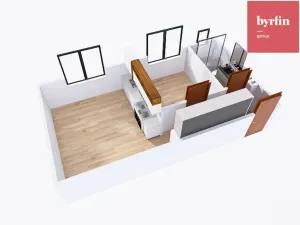 Pronájem bytu 2+kk, Opava, Těšínská, 36 m2