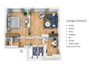 Prodej bytu 2+1, Karlovy Vary, Horova, 65 m2