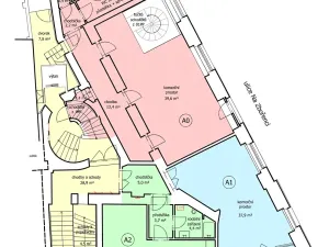 Pronájem obchodního prostoru, Praha - Nové Město, Na Zderaze, 300 m2