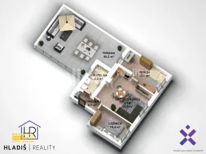 Prodej bytu 3+kk, Nezdenice, 57 m2