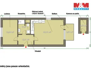 Pronájem bytu 2+kk, Plzeň - Litice, 48 m2