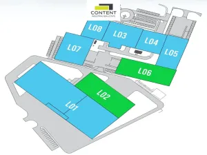 Pronájem výrobních prostor, Lovosice, Průmyslová, 3539 m2