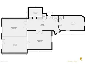 Prodej bytu 3+1, Plzeň, Hálkova, 132 m2