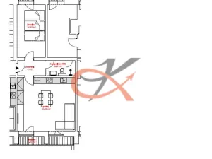 Pronájem bytu 2+kk, Horní Bečva, 53 m2