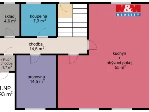 Prodej rodinného domu, Loštice, Trávník, 182 m2