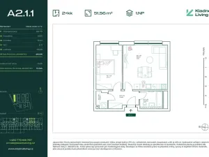 Prodej bytu 2+kk, Kladno, Pražská, 48 m2