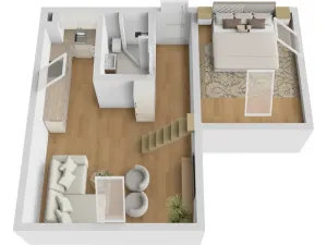 Prodej bytu 2+kk, Uherské Hradiště - Mařatice, 1. máje, 42 m2