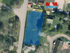 Prodej zahrady, Stružnice - Bořetín, 725 m2