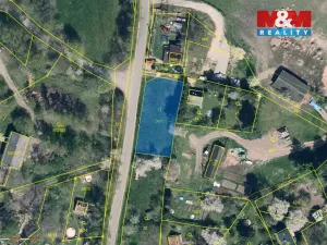 Prodej zahrady, Stružnice - Bořetín, 725 m2