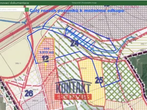 Prodej komerčního pozemku, Úsilné, 5515 m2