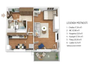 Prodej bytu 1+1, České Budějovice - České Budějovice 2, J. Bendy, 39 m2