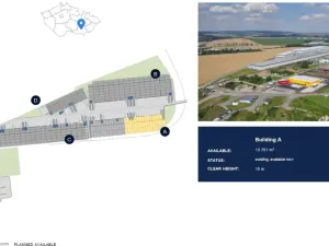 Pronájem výrobních prostor, Brno - Tuřany, Letiště Brno-Tuřany, 3500 m2