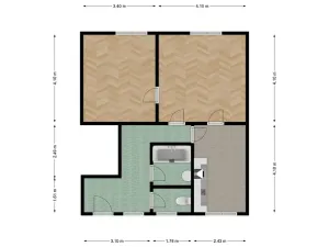 Prodej bytu 2+1, Jihlava, Žižkova, 56 m2