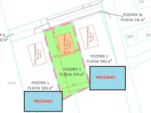 Prodej pozemku pro bydlení, Skuhrov, 1019 m2
