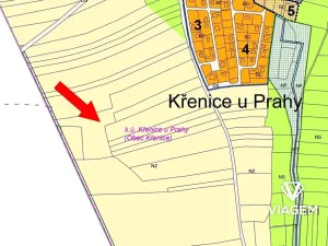 Prodej podílu pole, Křenice, 22574 m2