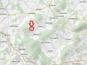 Prodej podílu lesa, Úboč, 4513 m2