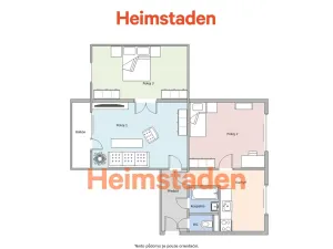 Pronájem bytu 3+1, Karviná - Nové Město, tř. Osvobození, 73 m2