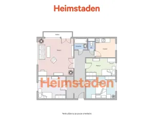 Pronájem bytu 4+1, Karviná - Nové Město, Závodní, 84 m2