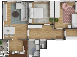 Prodej bytu 3+1, Brno, Potácelova, 65 m2