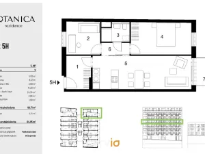 Prodej bytu 3+kk, Brno, Stará, 65 m2