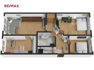 Prodej bytu 3+1, Neratovice, Dr. E. Beneše, 68 m2