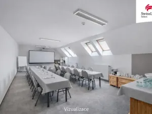 Prodej ubytování, Slaný, Masarykovo náměstí, 1742 m2