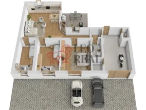 Pronájem rodinného domu, Uherské Hradiště - Jarošov, U Cihelny, 115 m2