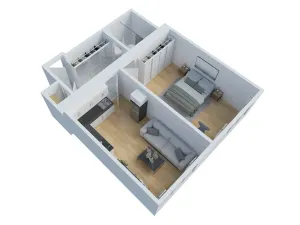 Prodej bytu 2+kk, Praha - Žižkov, Hartigova, 51 m2