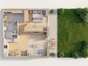 Prodej bytu 2+kk, Hradec Králové - Kukleny, Pražská třída, 53 m2