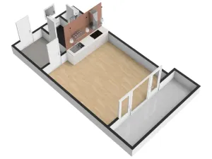 Prodej bytu 1+kk, Praha - Zličín, Míšovická, 35 m2