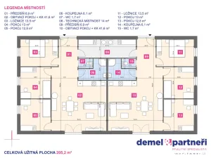 Prodej apartmánu, Mikulovice, Na Bukovci, 205 m2