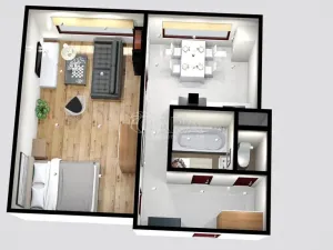 Pronájem bytu 1+1, Mladá Boleslav - Mladá Boleslav II, Jana Palacha, 41 m2