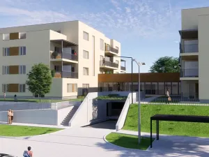 Pronájem bytu 1+kk, Slavkov u Brna, Nerudova, 29 m2