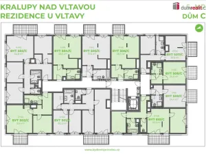 Prodej bytu 1+kk, Kralupy nad Vltavou, Nádražní, 40 m2
