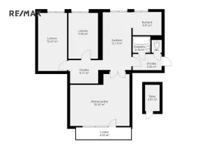 Prodej bytu 3+1, Praha - Záběhlice, Svojšovická, 76 m2