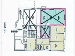 Pronájem kanceláře, Praha, Bieblova, 89 m2