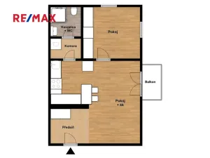Pronájem bytu 2+kk, Zbůch, Brigádnická, 40 m2