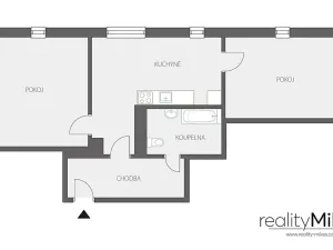 Pronájem bytu 2+1, Liberec, Pražská, 68 m2