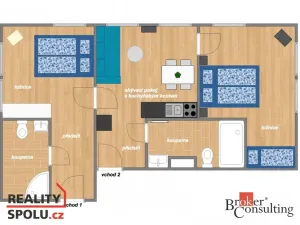 Prodej bytu 3+kk, Rokytnice nad Jizerou - Dolní Rokytnice, 61 m2