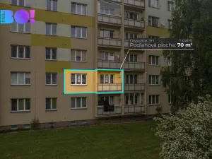 Pronájem bytu 3+1, Třinec, Lidická, 68 m2