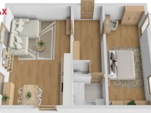 Pronájem bytu 2+kk, Ústí nad Orlicí - Hylváty, Dukelská, 66 m2