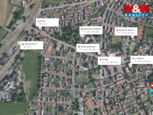 Prodej pozemku pro bydlení, Všetaty, 1190 m2