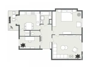 Pronájem bytu 3+1, Ostrava - Moravská Ostrava, Zborovská, 77 m2