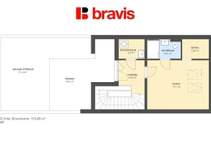 Prodej pozemku pro bydlení, Brno, Chaloupky, 701 m2