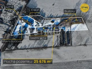 Prodej zemědělského objektu, Hrdibořice, 3200 m2