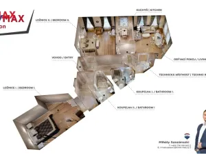 Prodej bytu 3+1, Karlovy Vary, Dr. Davida Bechera, 124 m2