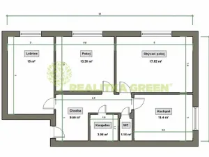 Prodej bytu 3+1, Zlín, Padělky VIII, 75 m2