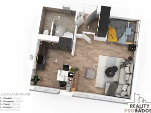 Prodej bytu 1+1, Ostrava - Moravská Ostrava, Šalamounská, 37 m2